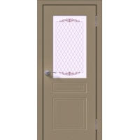 Дверь межкомнатная Эмаль ПО-1 Капучино